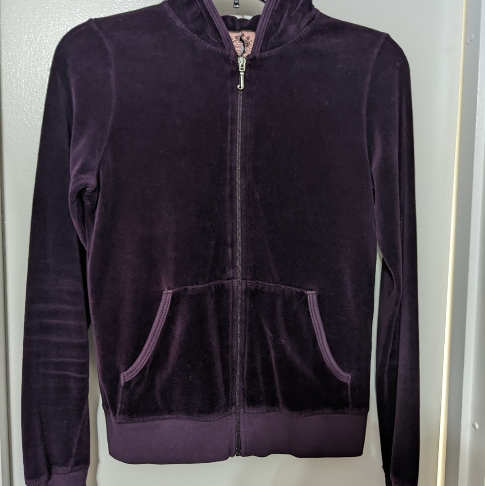 (2) Velour Hoodies